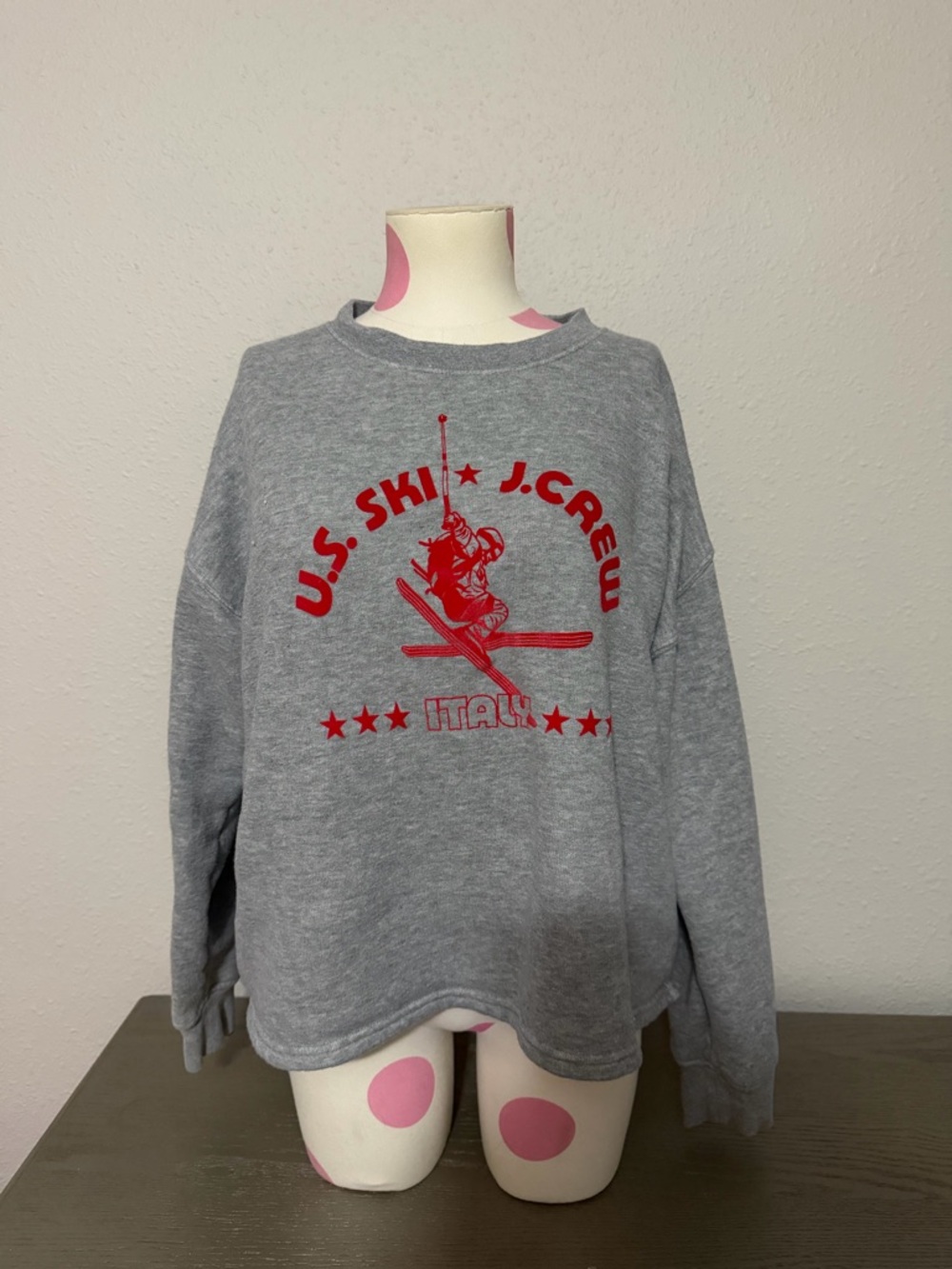 J Crew US ski crew neck sweatshirt M